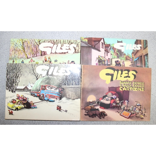 574 - Qty of assorted vintage Giles books (17)