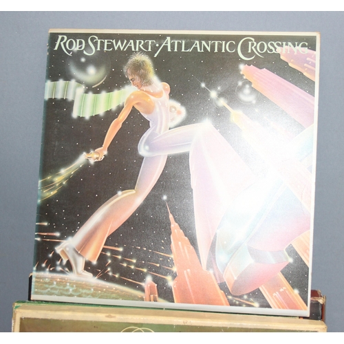 616 - Qty of vintage vinyl record LPs to incl Barry White, Abba, Jon Denver, Shirley Bassey etc