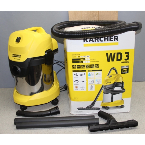 825 - Karcher WD3 premium multi-purpose vacuum cleaner in box