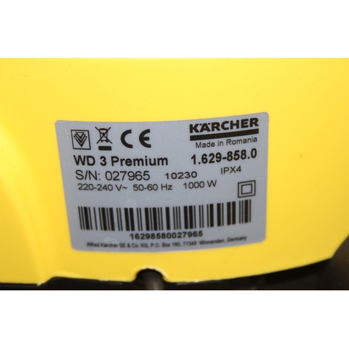 825 - Karcher WD3 premium multi-purpose vacuum cleaner in box