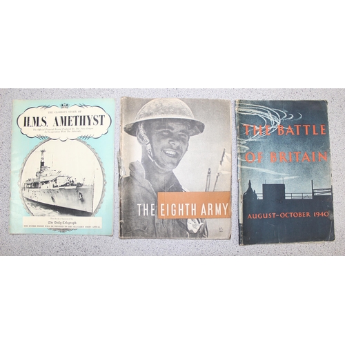 1414 - Assorted WW2 related books to incl 1940-1942 Combined Operations