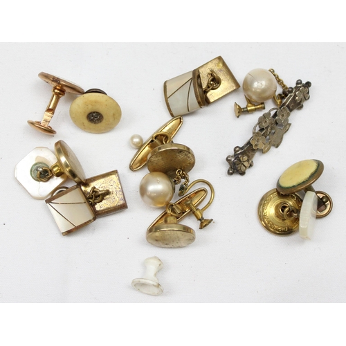 1118 - Qty of assorted mixed costume jewellery etc to inc some silver, vintage broches, cameo etc