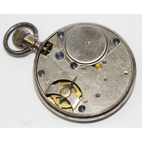 1303 - An antique silver cased fusee pocket watch, marked for London 1859, the fusee movement marked for Ja... 