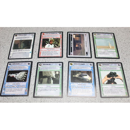 611 - Single owner collection - A box of different coloured Magic the Gathering cards mostly from the 90's... 