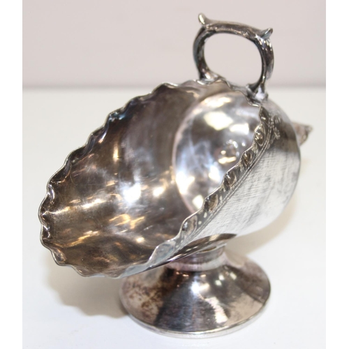 1073 - Qty of silver-plated items to incl a S. T. Dupont of France cigarette lighter, spoons, tray and coal... 