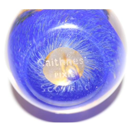 1510 - Qty of glass paperweights to incl Caithness, tallest approx 9cm