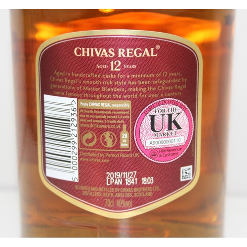 1519 - 2 boxed 70cl bottles of whisky to incl single malt Dalwhinnie Winter's Gold and Chivas Regal blended... 