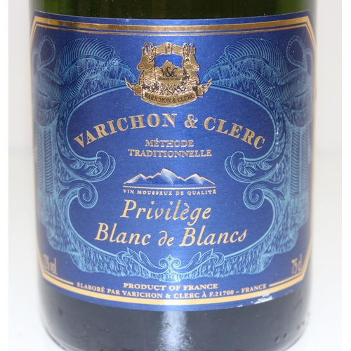 1522 - 8 bottles of sparkling wine and Champagne to incl Laurent-Perrier and Varichon & Clerc Privelege Bla... 