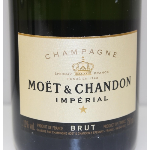 1524 - Selection of Champagne to incl Moet & Chandon and Bollinger (3)