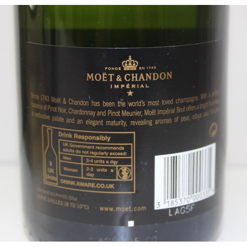 1524 - Selection of Champagne to incl Moet & Chandon and Bollinger (3)