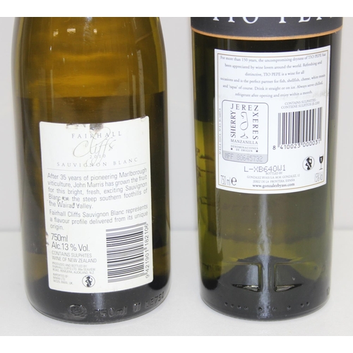 1525 - 6 bottles of assorted white wine