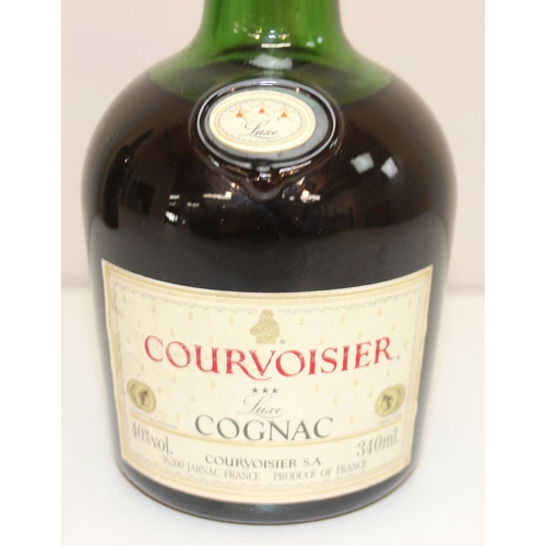 1531 - 75cl 1977 bottle of Delaforce port and a 34cl Courvoisier cognac brandy (2)