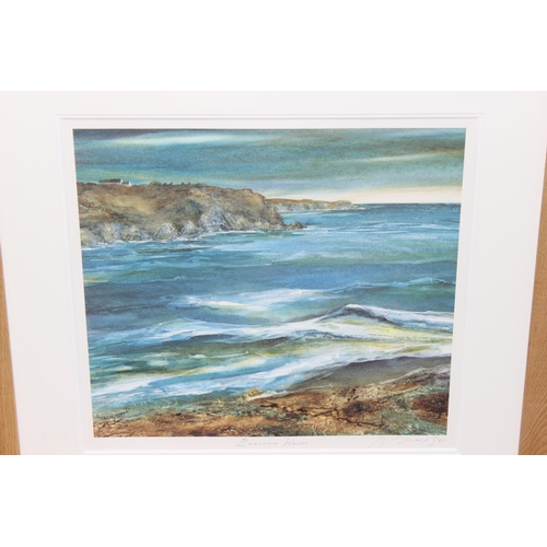 431 - Gillian McDonald (British XX-XXI) Limited edition print entitled 'Breaking Waves', signed lower righ... 