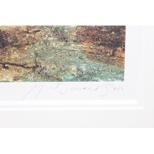 431 - Gillian McDonald (British XX-XXI) Limited edition print entitled 'Breaking Waves', signed lower righ... 