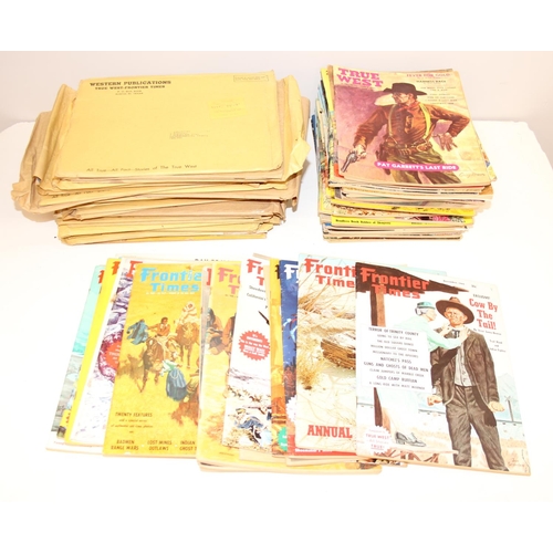 502 - Qty of 1950s/60s Frontier Times and True West magazines, some in original unopened envelopes