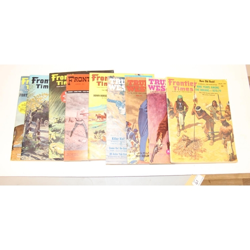 502 - Qty of 1950s/60s Frontier Times and True West magazines, some in original unopened envelopes