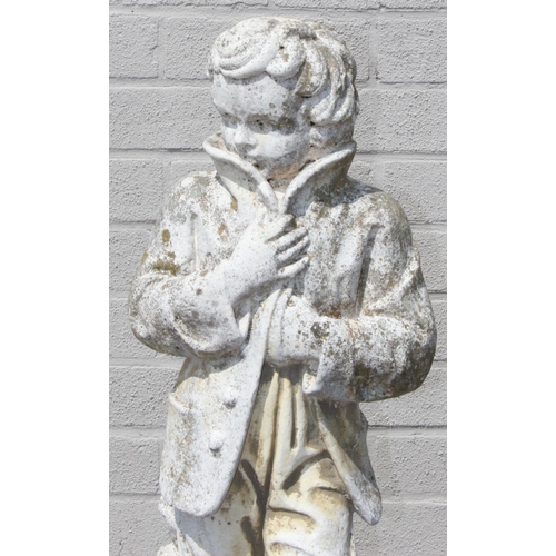 351 - A weathered Garden statue entitled 