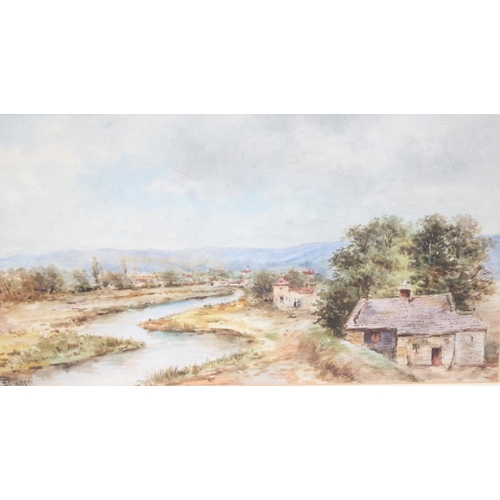 478 - P Edward (XIX-XX) watercolour landscape entitled 