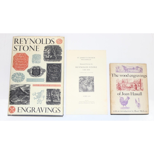 505 - Books - Reynolds Stone Engravings, published by John Murray 1977, containing a copy of Reynolds Ston... 