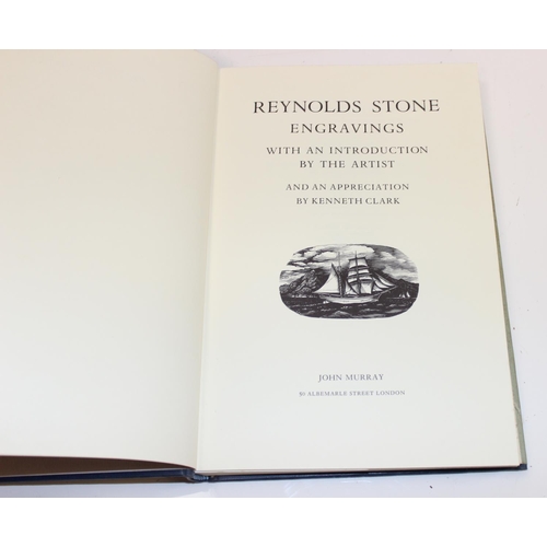 505 - Books - Reynolds Stone Engravings, published by John Murray 1977, containing a copy of Reynolds Ston... 