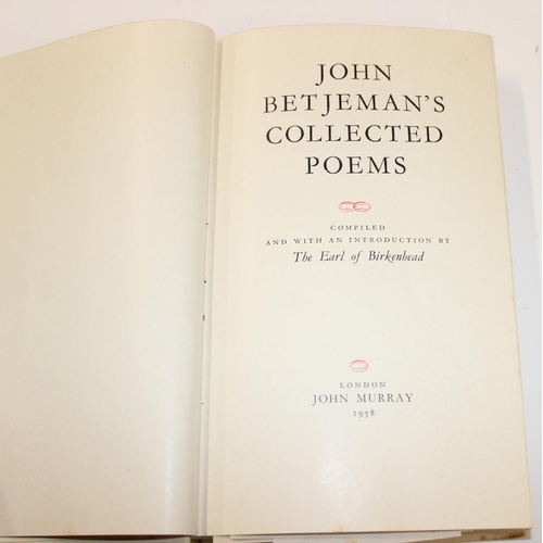 507 - 3 vintage books related to the works of Sir John Betjeman to include, John Betjeman's Collected Poem... 