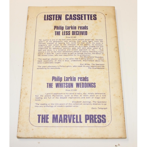 508 - 5 vintage books relating to the works of Philip Larkin to include, High Windows published by Faber &... 