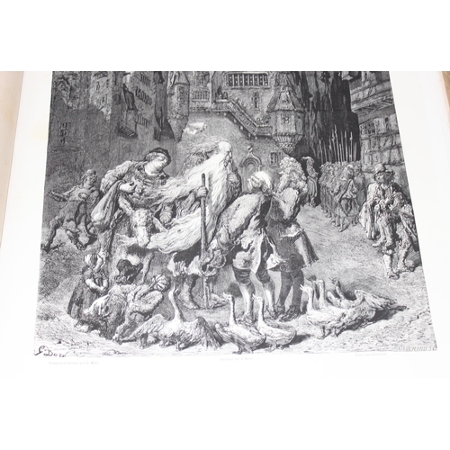 519 - Second edition (1862) of La Legende du Juif Errant: Compositions et Dessins by Gustave Doré - a foli... 