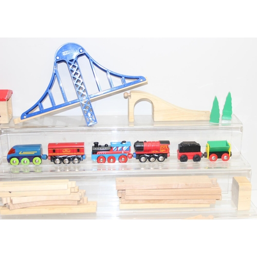 609 - Qty of assorted Brio to include track and trains etc