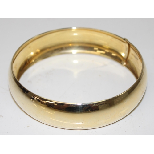 1150 - Qty of vintage silver gilt jewellery to include a bangle and 2 Italian 925 silver gilt popcorn chain... 