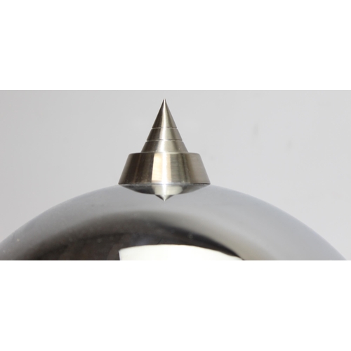 272 - A retro style chrome table lamp by Dar Lighting, approx 52cm tall