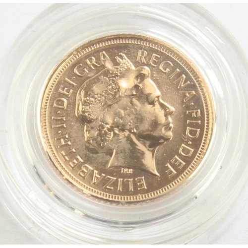 1238 - Gold Coins - Half Sovereign - 2015 Queen Elizabeth II brilliant uncirculated coin, with original box... 