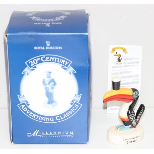 1629 - Guinness - a Royal Doulton limited edition AC8 Toucan figure, edition number 388, boxed with paperwo... 