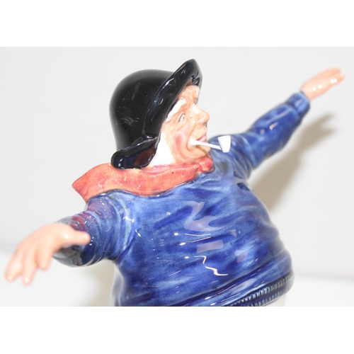 1635 - Advertising Figures - a Royal Doulton limited edition figure of The Jolly Fisherman, edition number ... 