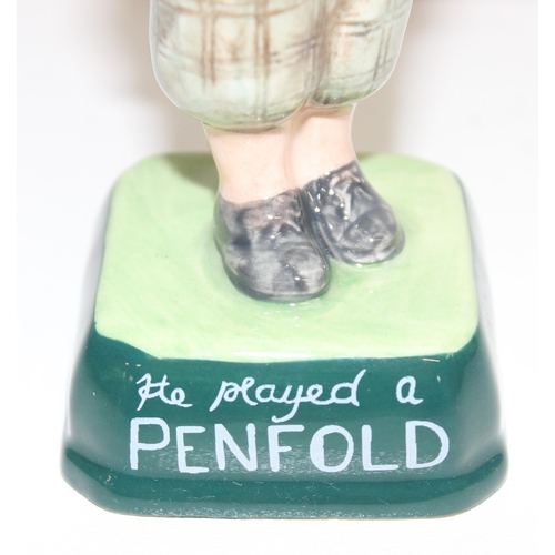 1638 - Advertising Figures - a Royal Doulton limited edition figure of The Penfold Golfer, edition number 2... 