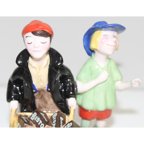 1644 - Advertising Figures - a Royal Doulton limited edition figure of the Bisto Kids, edition number 65, b... 