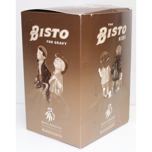 1644 - Advertising Figures - a Royal Doulton limited edition figure of the Bisto Kids, edition number 65, b... 