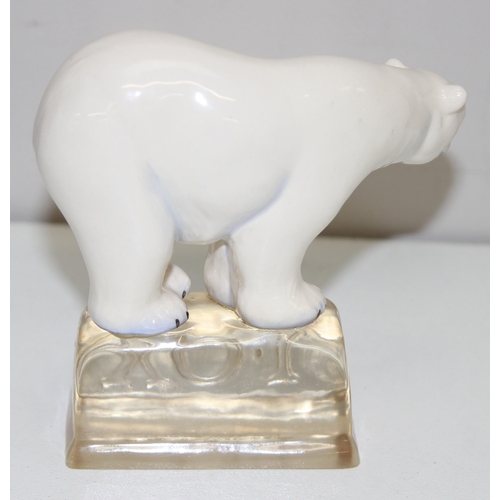 1647 - Advertising Figures - a Royal Doulton limited edition figure of the Fox's Polar Bear, edition number... 