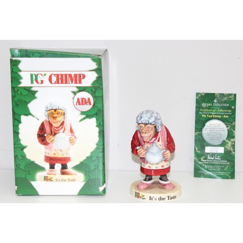 1656 - Advertising Figures - a Royal Doulton limited edition figure of P.G. Tips Chimp Ada, edition number ... 