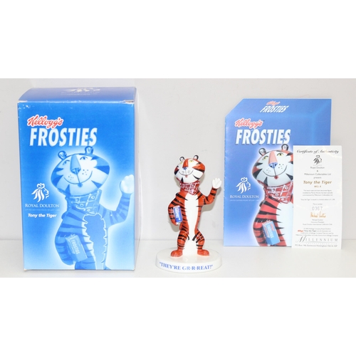 1657 - Advertising Figures - a Royal Doulton limited edition figure of Frosties Tony The Tiger, edition num... 