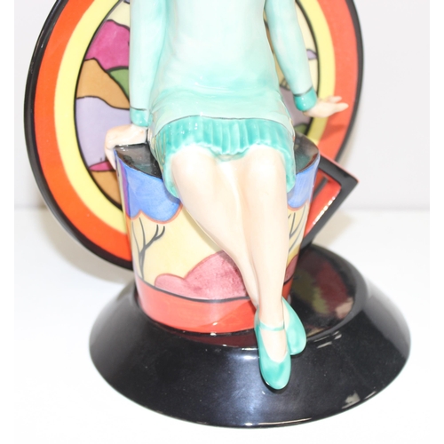 1661 - Kevin Frances Figures - a limited edition figure of Young Clarice Cliff, edition number 403, approx ... 