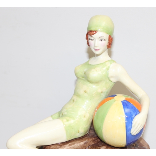 1662 - Kevin Frances Figures - a limited edition figure of Beach Belle, edition number 41, approx 24cm, box... 