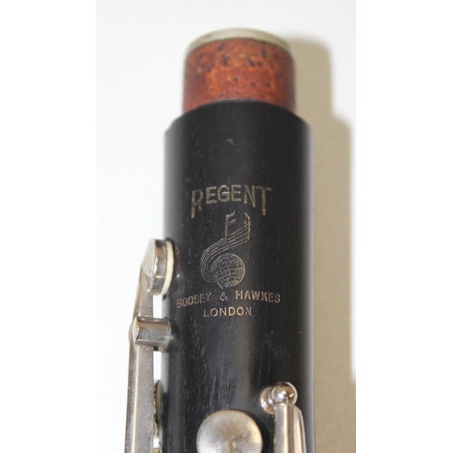 1804 - Boosey & Hawkes Regent clarinet in case