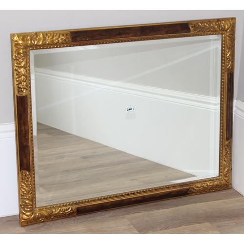 460I - An antique style gilt framed mirror, approx 90cm x 68cm