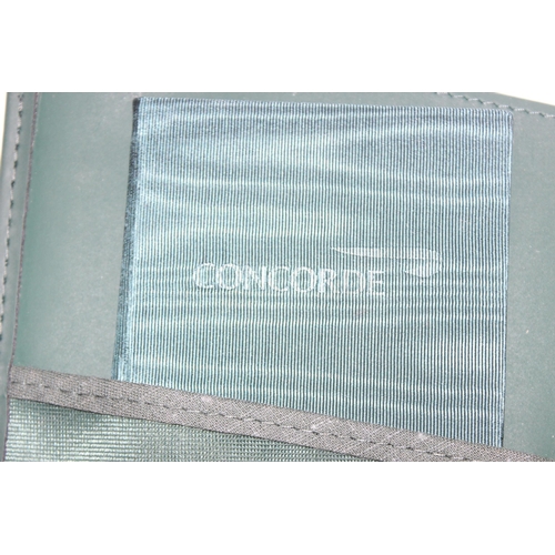 733 - A Concorde in-flight stationery pack in green