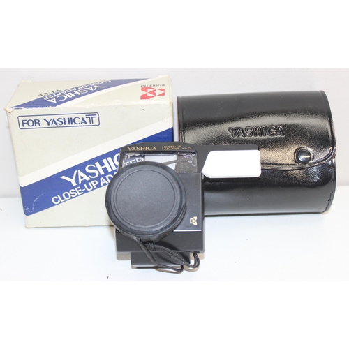 745 - Qty of boxed and other camera accessories to inc Yashica YT CL adapter, Rolleikin II, Rada Rollfilm-... 