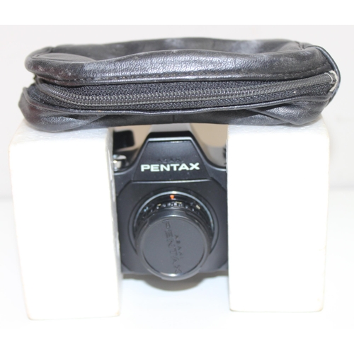 746 - Qty of assorted cameras and accessories to inc an Asahi Pentax auto 110 in box, Agfa Record II, Ensi... 