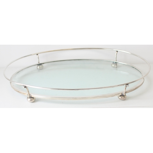 1074 - Asprey & Co of London - a rare and unusual early 20th century Art Deco period silver framed and glas... 