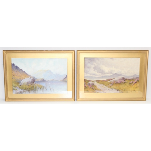 450V - John Abernethy Lynas-Gray (British, 1869 - c.1940): 2 original watercolour landscapes, one believed ... 