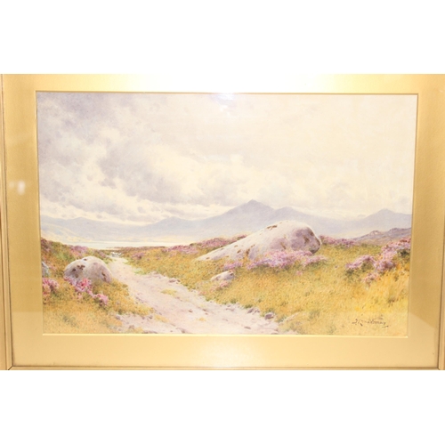 450V - John Abernethy Lynas-Gray (British, 1869 - c.1940): 2 original watercolour landscapes, one believed ... 