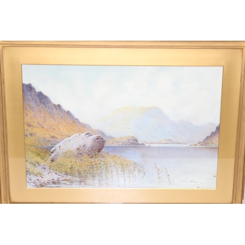 450V - John Abernethy Lynas-Gray (British, 1869 - c.1940): 2 original watercolour landscapes, one believed ... 